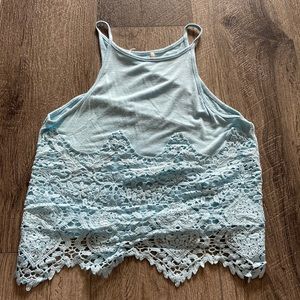 Kohls lace halter top